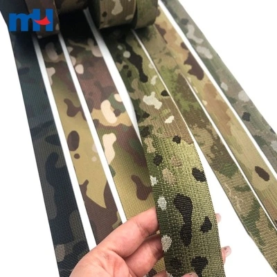 Camouflage Jacquard Weave Webbing